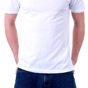 Produto modelo – Camiseta branca